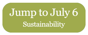 Jump to July 6 - Sustainability